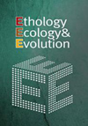 ETHOLOGY ECOLOGY & EVOLUTION杂志封面
